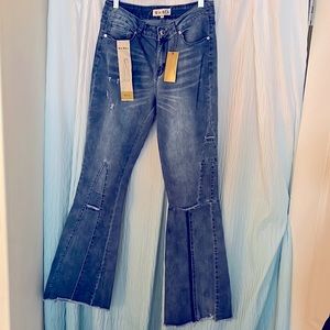 Waimea Bootcut Light Vintage Wash Jeans Size 9 Juniors